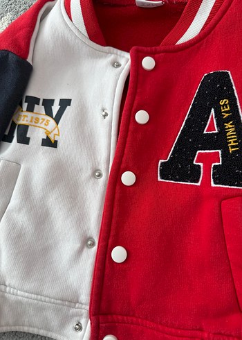 Zara kolej Erkek Çocuk Ceket - Görsel 2