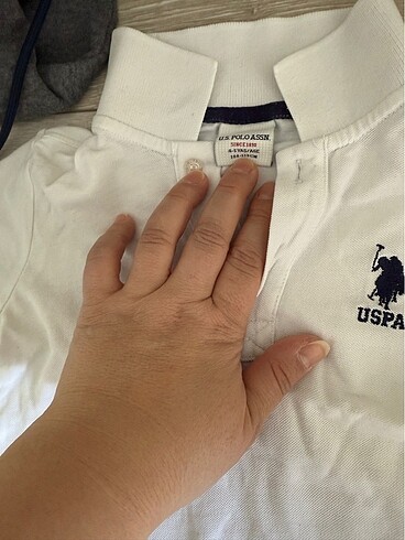 5 Yaş Beden sarı Renk 2 li us polo tişört