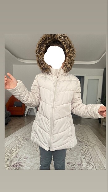 Zara kız cocuk mont