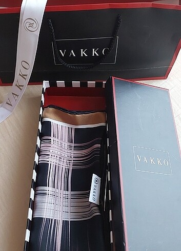 Vakko Twill İpek Eşarp
