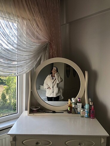 34 Beden Koton peluş mont