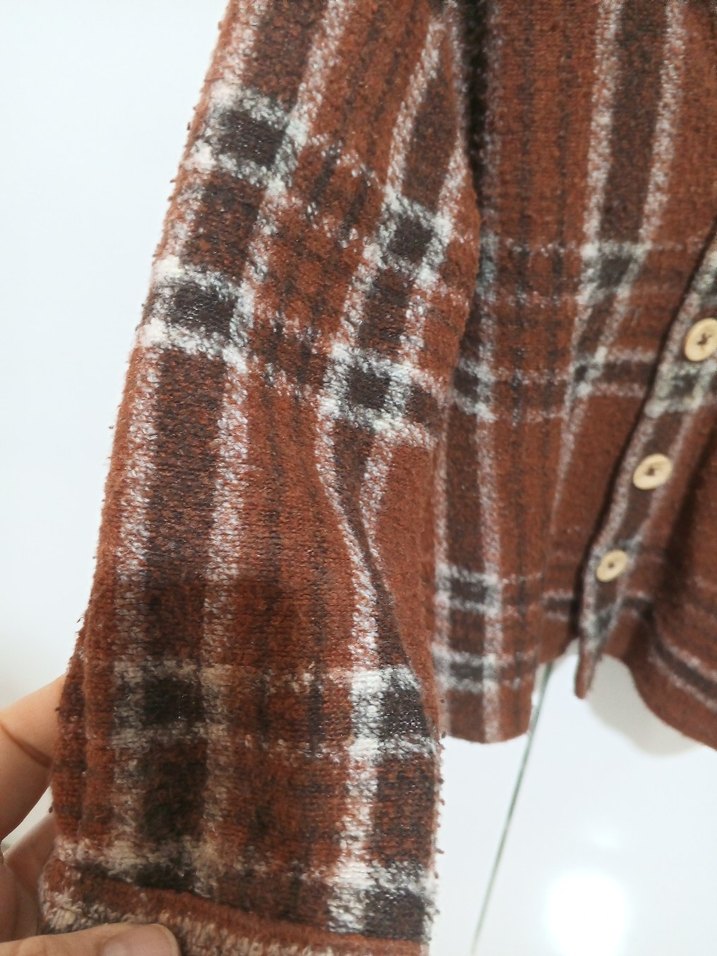 Kahverengi Erkek Çocuk oduncu Gömleği - Görsel 2