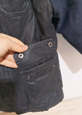 Erkek Çocuk lacivert Kışlık Mont - Görsel 5