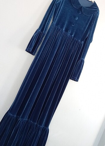 Kadife elbise  - Görsel 5