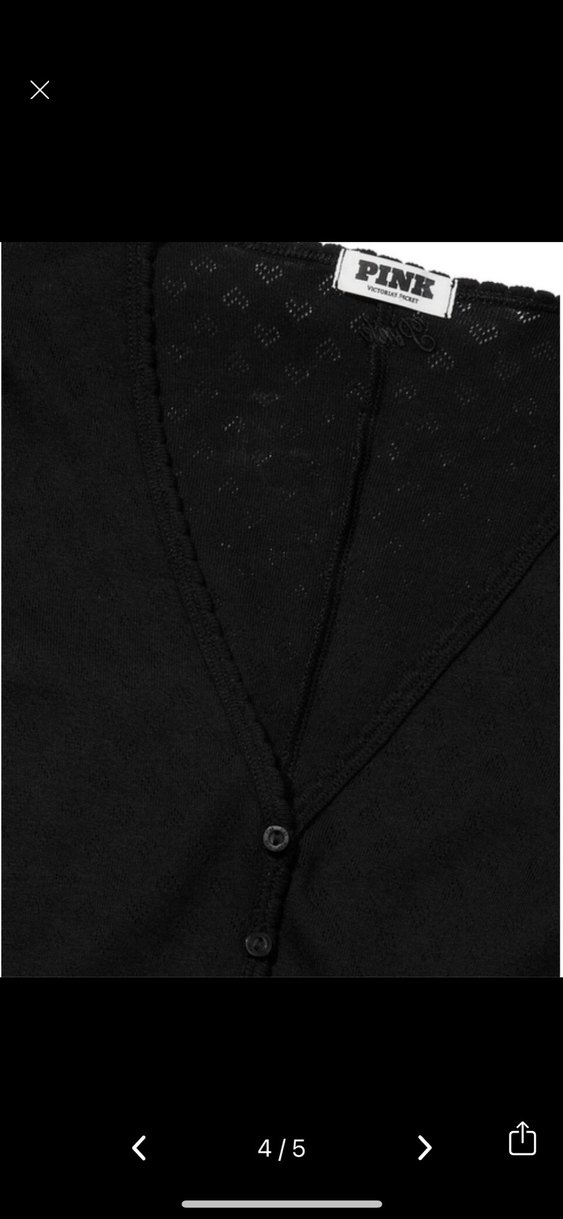 Victorias Secret Siyah Kadın Tulum Pijama - Görsel 4