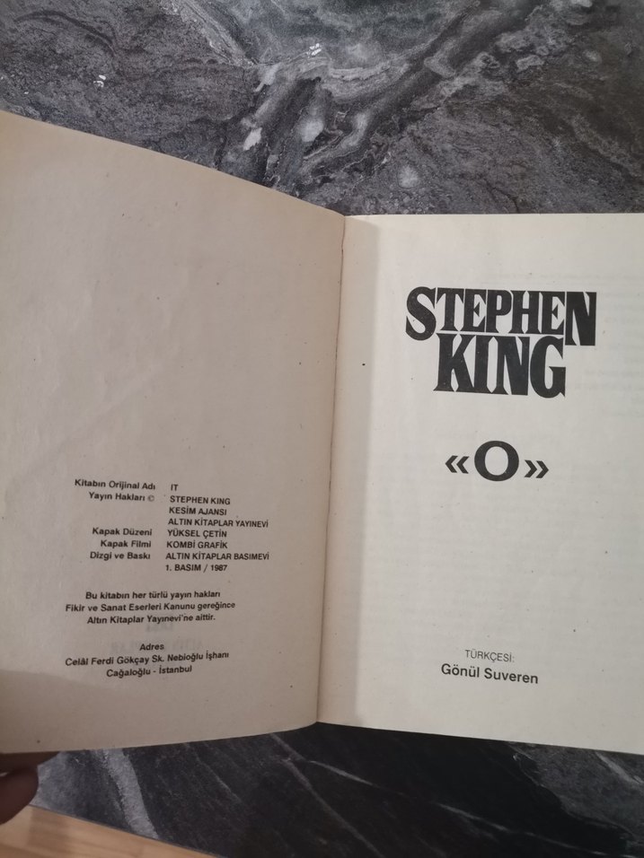 Stephen King - "0" Roman - Görsel 4