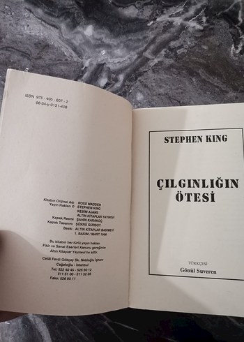 Çılgınlığın Ötesi - Stephen King - Görsel 4