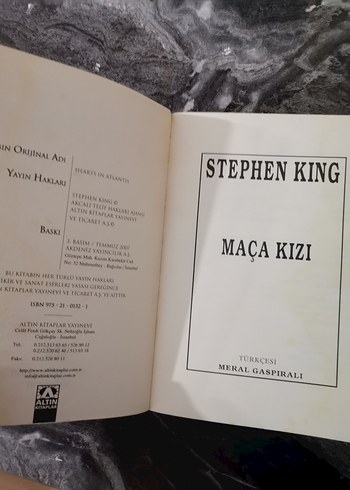 Stephen King - Maça Kızı Romanı - Görsel 4