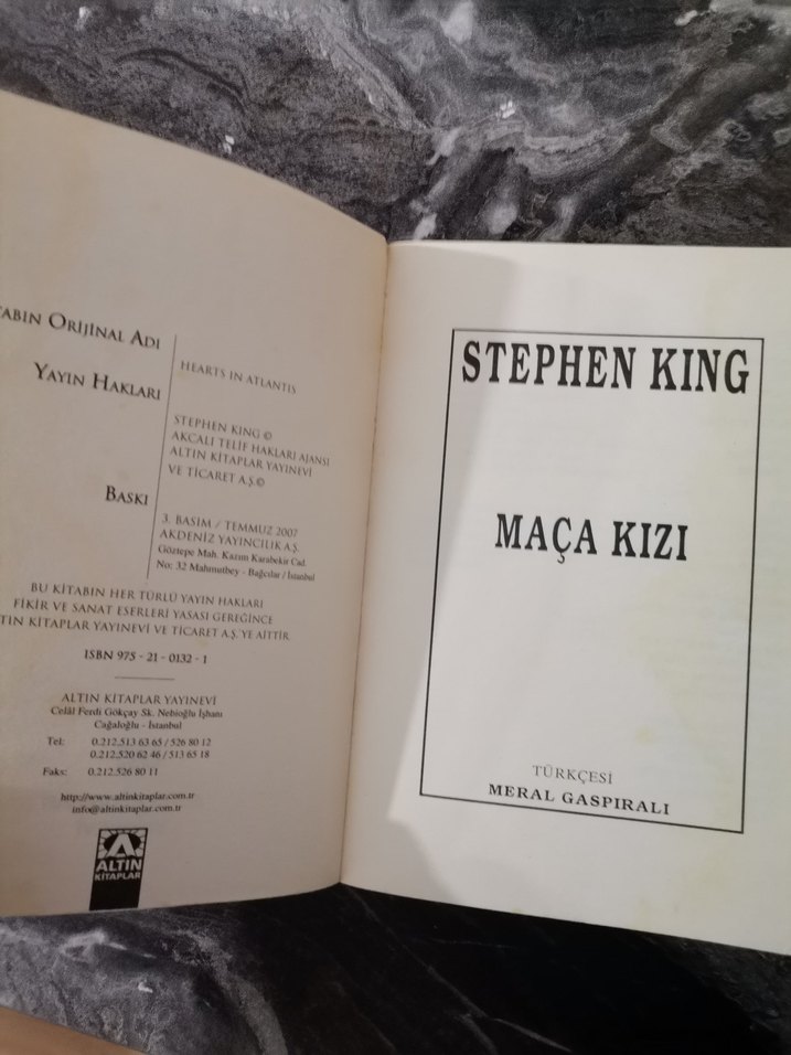 Stephen King - Maça Kızı Romanı - Görsel 4