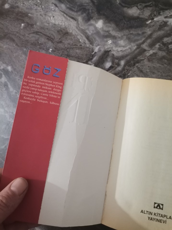 Stephen King - Göz Roman - Görsel 4