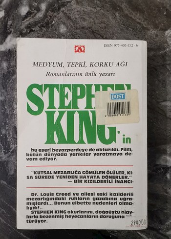 Stephen King - Hayvan Mezarlığı (Gecenin Pençesi) - Görsel 2