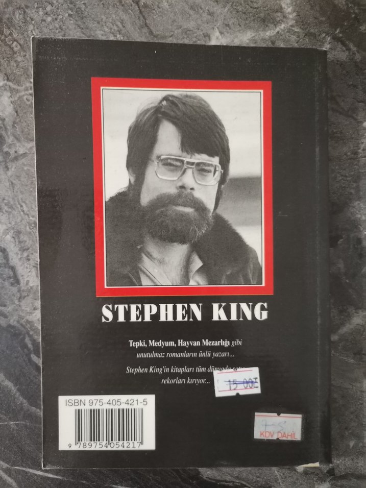 Stephen King - Göz Roman - Görsel 2