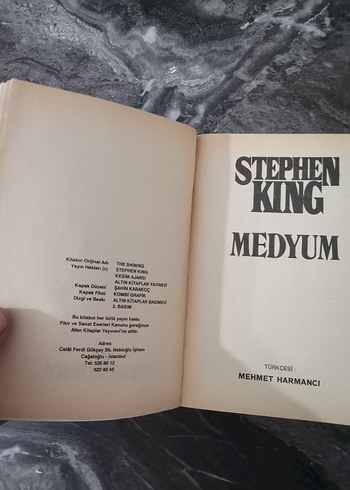 Stephen King - Medyum Romanı - Görsel 4