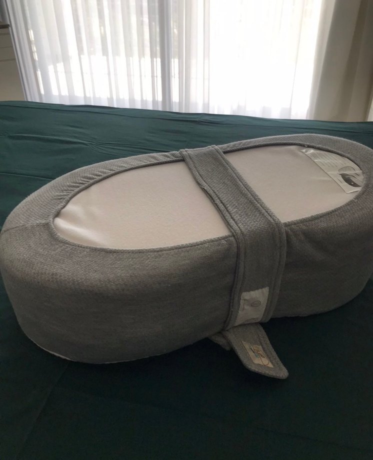 Gri-Beyaz Hamile ve Emzirme Yastığı - Görsel 3