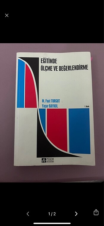 Eğitimde ölçme ve değerlendirme