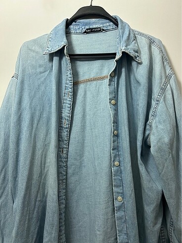 Zara oversize kot gömlek