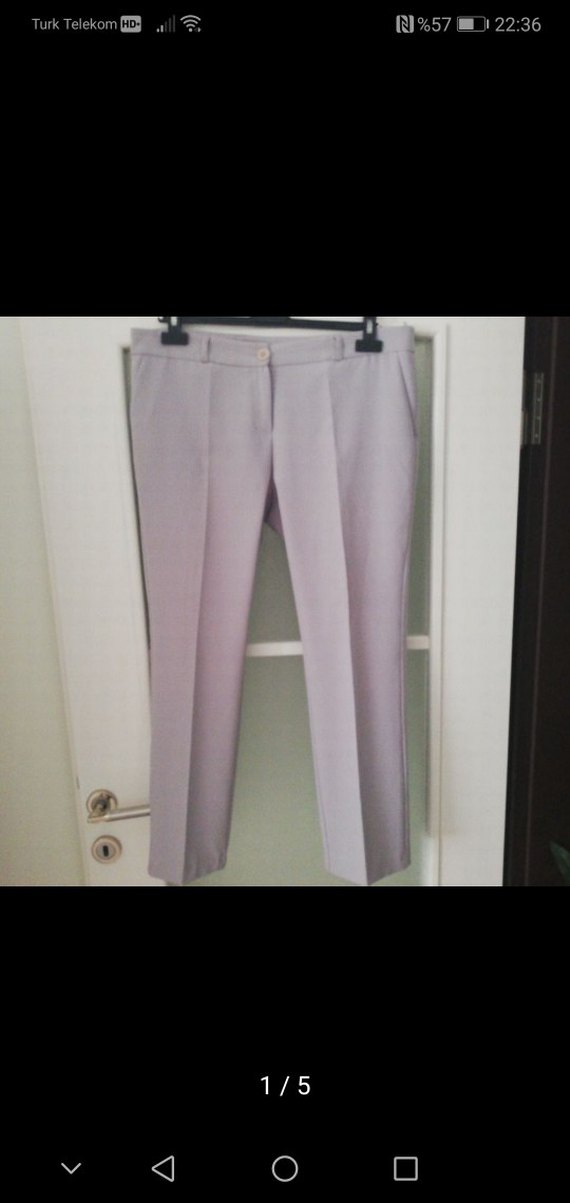 Bayan yazlık pantolon - Görsel 5