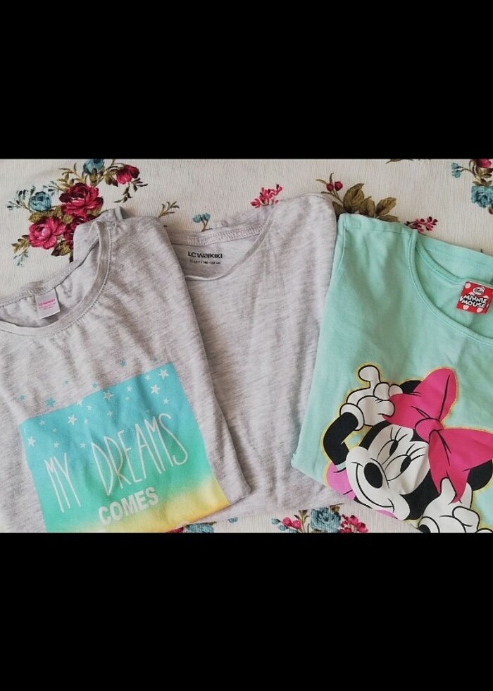 Üçlü tişört - Görsel 2