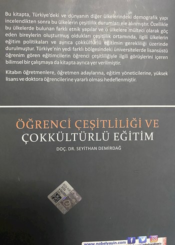 Öğrenci Çeşitliliği ve Çokkültürlü Eğitim Kitabı Seyithan - Görsel 2