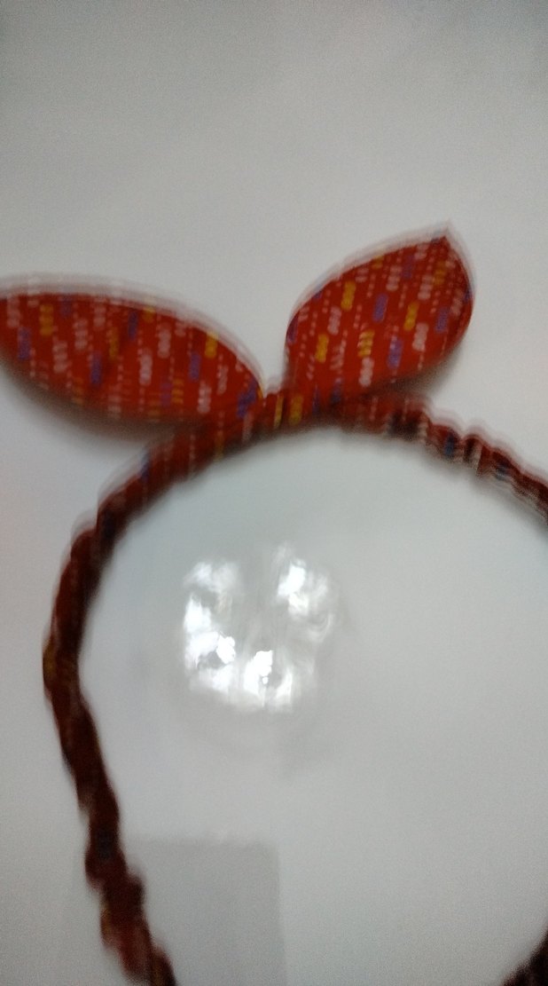 Çok Renkli Puantiyeli Fiyonk Detaylı Çocuk Taç - Görsel 2