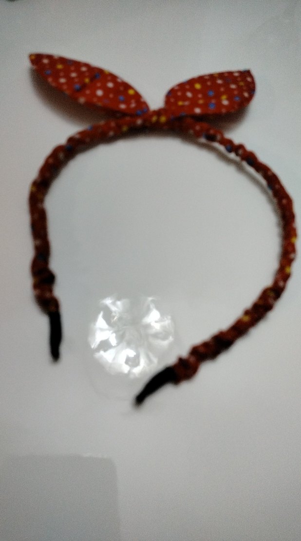 Çok Renkli Puantiyeli Fiyonk Detaylı Çocuk Taç - Görsel 3