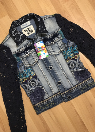 Desigual Ceket Desigual Kot Ceket %20 İndirimli - Gardrops