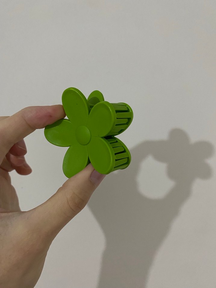 Renkli Elastik Çiçek Saç Tokaları - Görsel 2