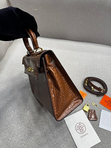 Beden kahverengi Renk Hermes Bag