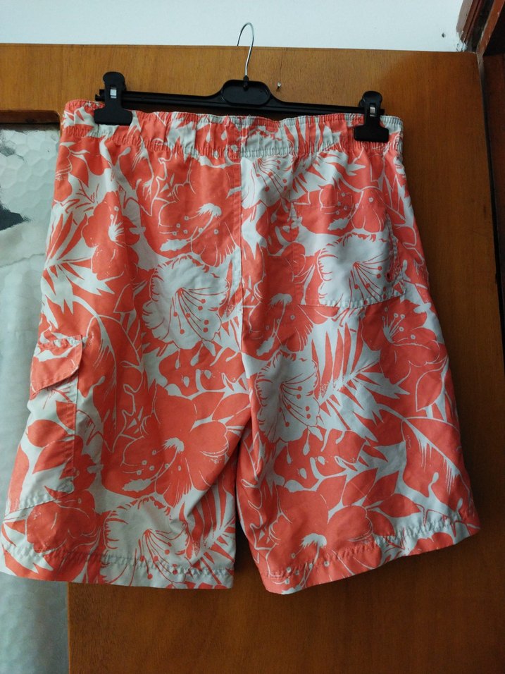 Renkli Bağcıklı Erkek Yüzme Şortu - Görsel 2