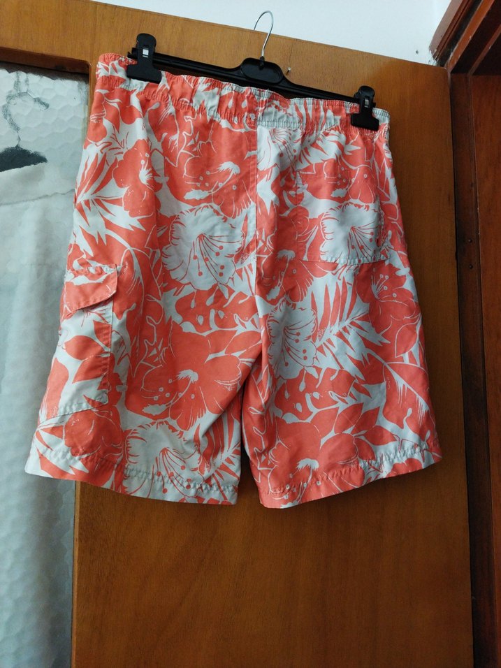 Renkli Bağcıklı Erkek Yüzme Şortu - Görsel 4