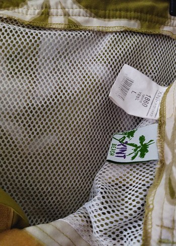 Yeşil Pamuklu Erkek Şort - Görsel 6