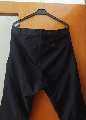 Erkek Siyah Biker Tarzı Slim Fit Pantolon - Görsel 4