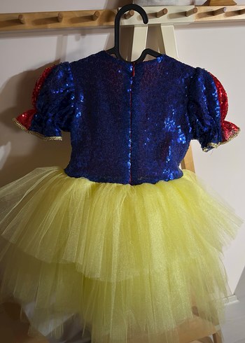 Çok Renkli Çocuk Kostümü, Nakışlı ve Fırfırlı - Görsel 2