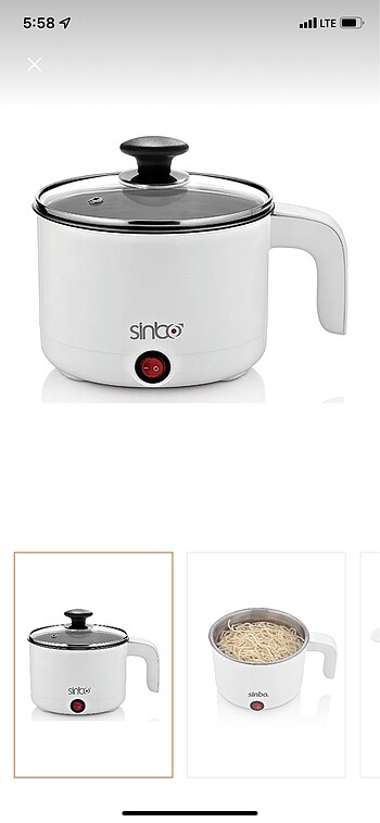 Sinbo çok fonksiyonlu pişirici