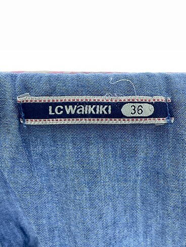 36 Beden mavi Renk LC Waikiki Gömlek %70 İndirimli.