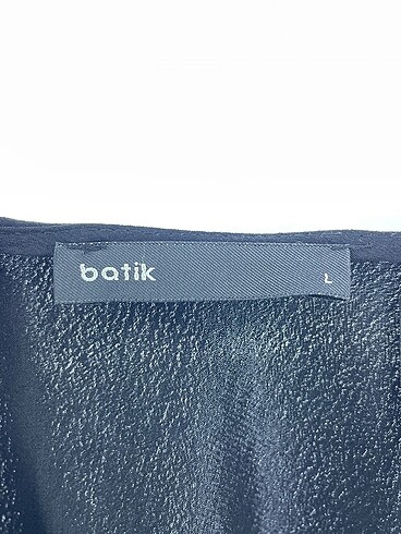 l Beden siyah Renk Batik Bluz %70 İndirimli.