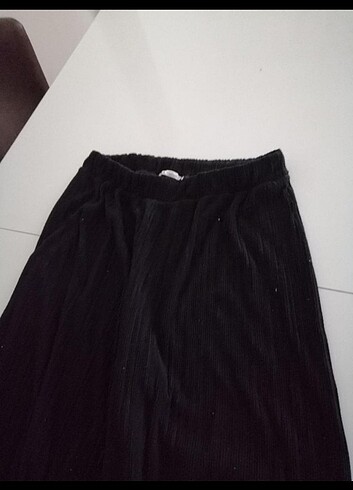 Zara palazzo pilili pantolon