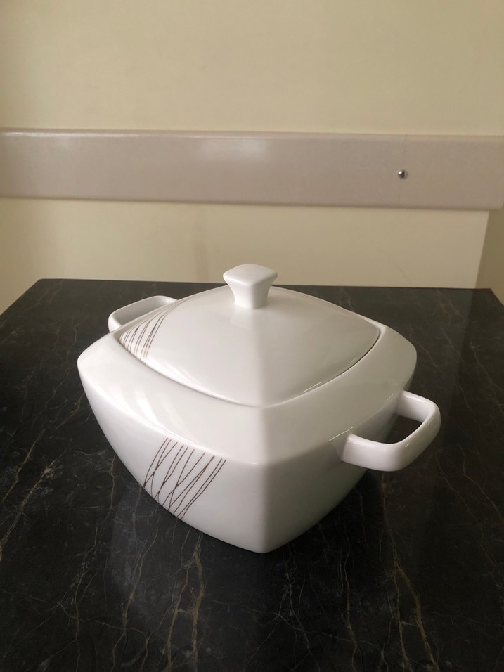 Beyaz Kapaklı Seramik Güveç Tenceresi - Görsel 3