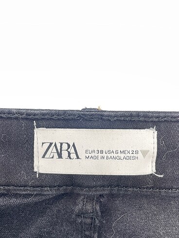 38 Beden siyah Renk Zara Jean / Kot %70 İndirimli.