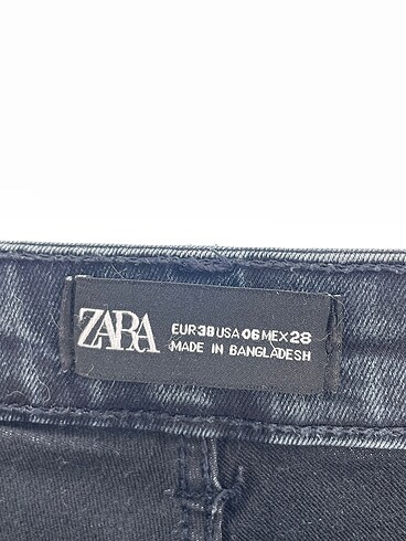 38 Beden lacivert Renk Zara Jean / Kot %70 İndirimli.