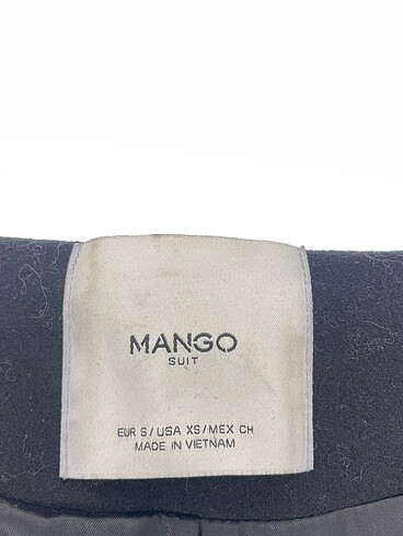 s Beden siyah Renk Mango Kaban %70 İndirimli.