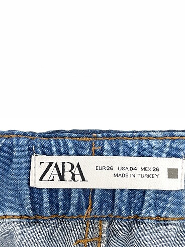 36 Beden mavi Renk Zara Jean / Kot %70 İndirimli.