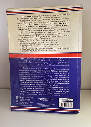 İktisada Giriş - Prof. Dr. Zeynel Dinler - Görsel 2