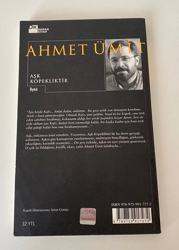 Ahmet Ümit - Aşk Köpekliktir (25. Baskı) - Görsel 2