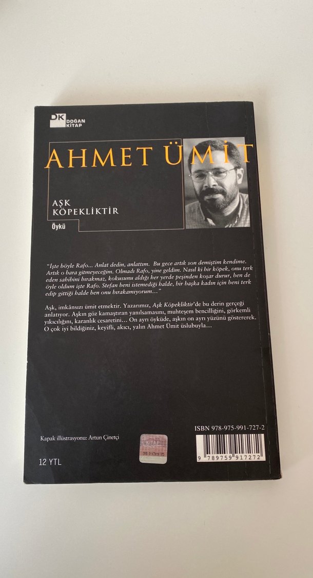 Ahmet Ümit - Aşk Köpekliktir (25. Baskı) - Görsel 2