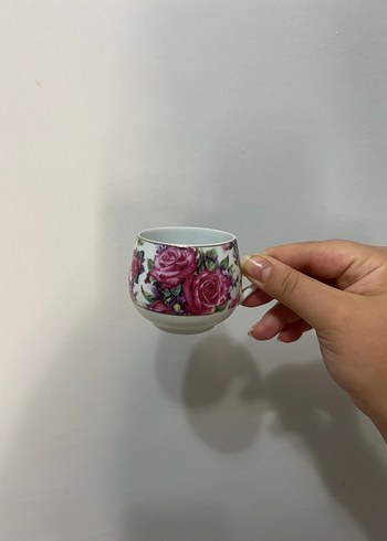 Royal Tapisserie Çiçek Desenli Renkli Porselen Fincan Takımı