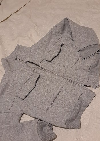 Helly Hansen Gri Fermuarlı Erkek Polar Sweatshirt