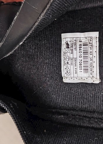 Kızlar için Siyah Deri Tokalı Gotik Botlar - Görsel 10