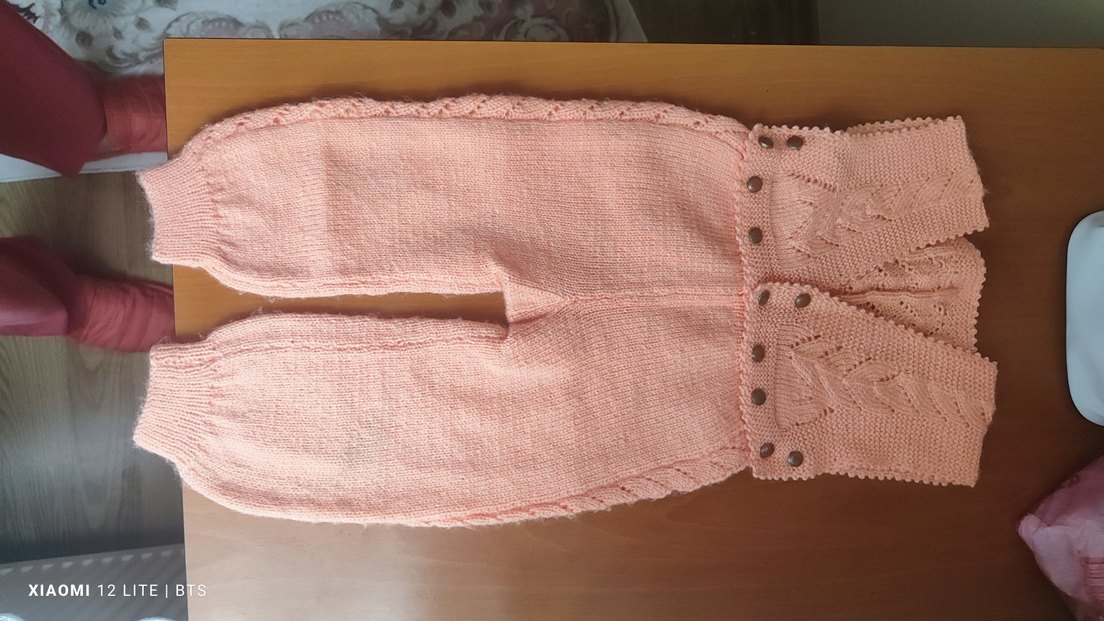 Nakışlı Pembe Kız bebek tulum takım - Görsel 4