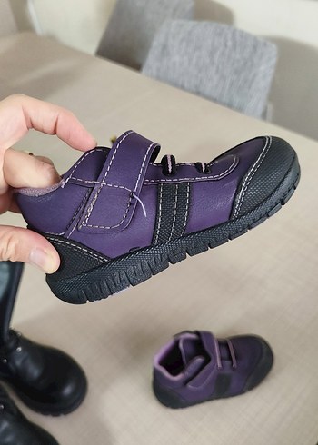 Mor Erkek Bebek İlk Adım Ayakkabısı - Görsel 3